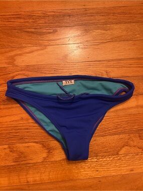 TYR Blue Adjustable Bikini Bottom